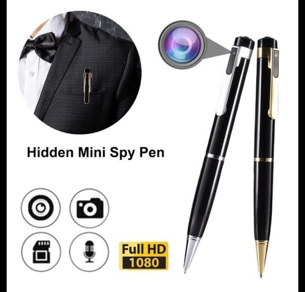 camera mini an ninh Bút Viết quay phim ghi hình pin 1-2 giờ cực hot;