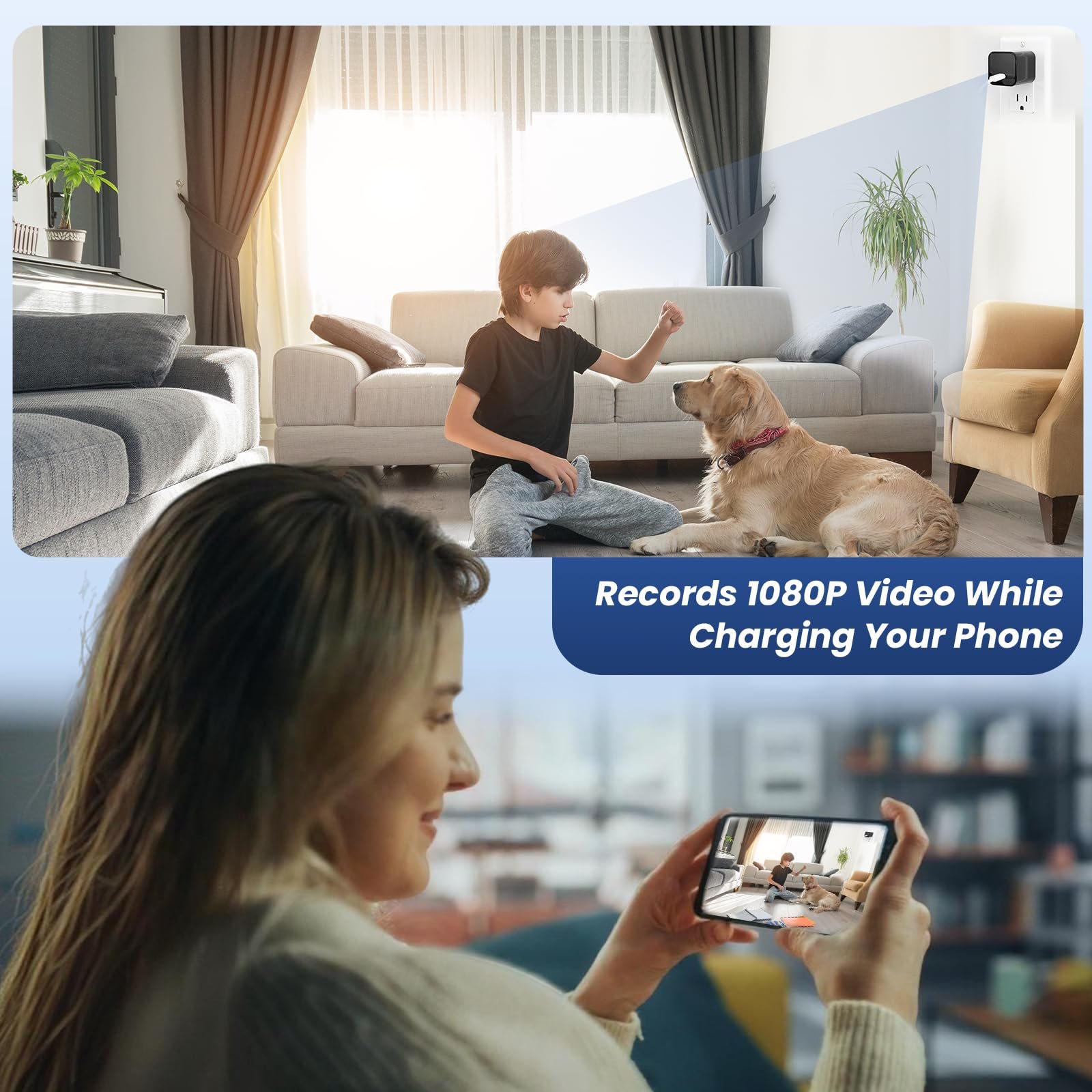 Camera Nguy Trang Coc Sac Iphone Wifi 4K Nhin Xa 30M Goc 100 The 128G 1