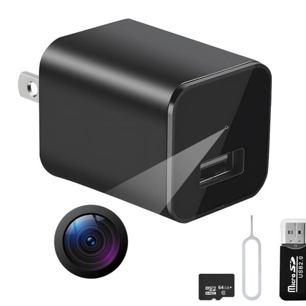 camera mini an ninh Coc Sac Iphone Wifi 4K Nhin Xa 30M Goc 100 The 128G 3