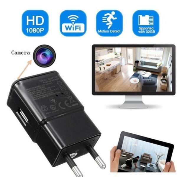 Camera Wifi Ngụy Trang Cục Sạc 4k;
