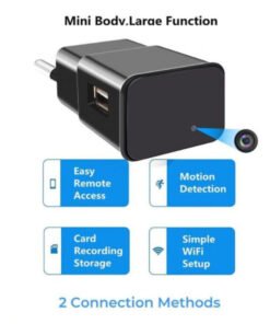 Camera Wifi Ngụy Trang Cục Sạc 4k;