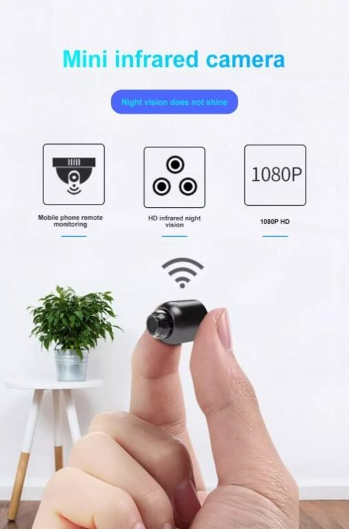 Camera Wifi Ngụy Trang siêu nhỏ quay đêm Siêu Nét