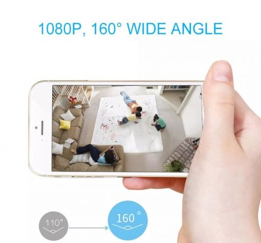 Camera Wifi Ngụy Trang siêu nhỏ quay đêm Siêu Nét