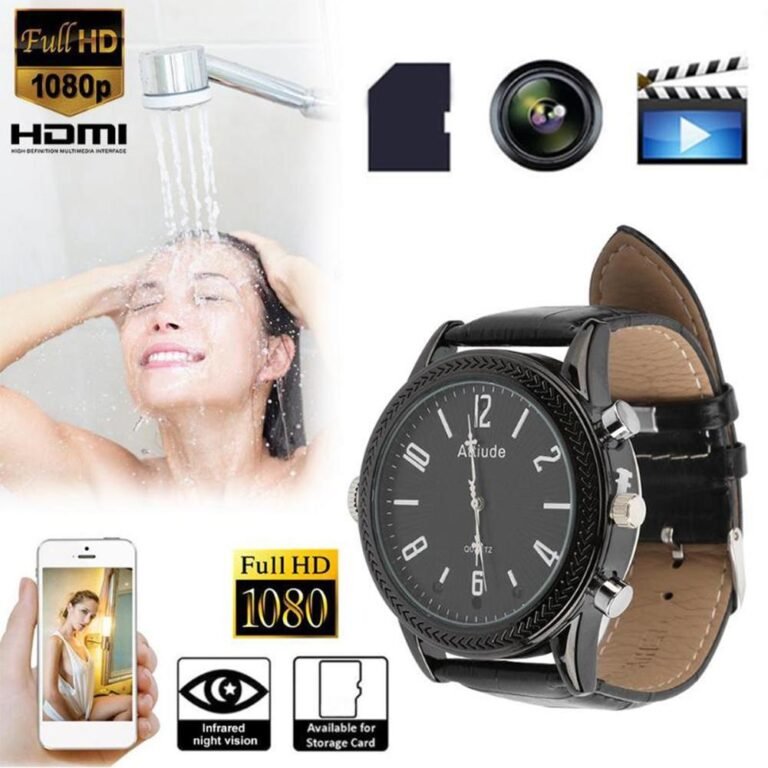 Camera ngụy trang quay lén đồng hồ đeo tay 4k pin 120 giờ 
