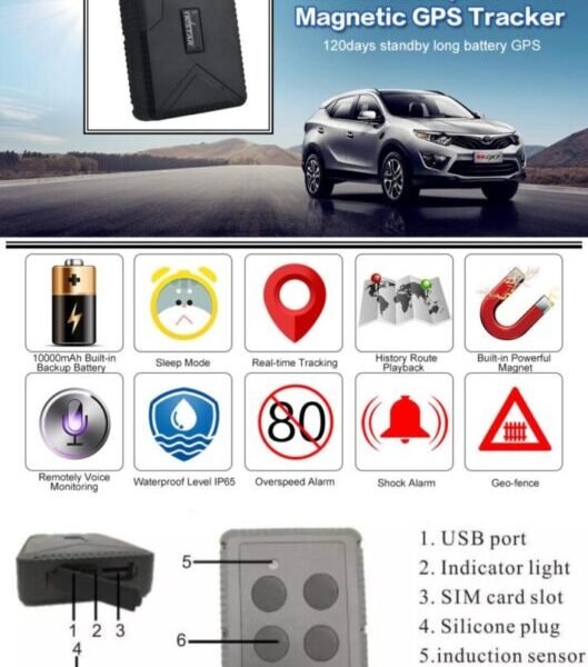 Định Vị Ô Tô Xe Máy siêu nhỏ hình ảnh sản phẩm 5