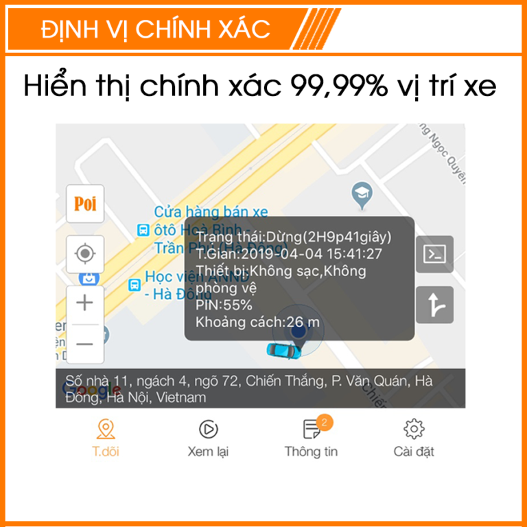 Định Vị Theo Dõi Vị Trí Nghe Lén tẩu sạc ô tô,sim 4 G