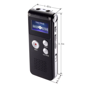 Máy Ghi Âm Cao cấp Pin trên 30h -Ghi ÂM Và Phát Lại Âm Thanh Trực Tiếp MP3