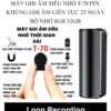 Máy Ghi Âm Siêu Nhỏ Pin 20 Ngày Lọc Tạp Chất, Tiếng ồn, Ghi ÂM Và Phát Lại mp3
