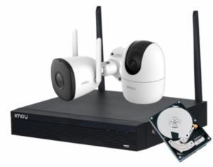 Trọn Bộ kit 2 Camera IMOU Wifi Không Dây xoay 360 và ngoài trời