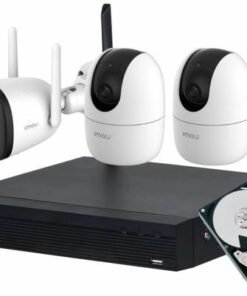 Trọn Bộ kit 3 Camera IMOU Wifi Không Dây xoay 360 và ngoài trời