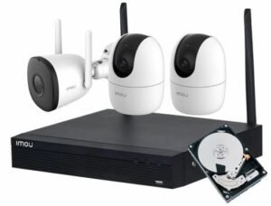 Trọn Bộ kit 3 Camera IMOU Wifi Không Dây xoay 360 và ngoài trời