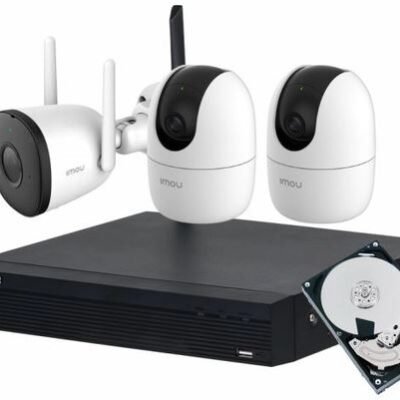 Trọn Bộ kit 3 Camera IMOU Wifi Không Dây xoay 360 và ngoài trời