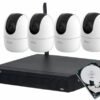 Trọn Bộ kit 4 Camera IMOU Wifi Không Dây Trong Nhà xoay 360