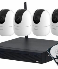 Trọn Bộ kit 4 Camera IMOU Wifi Không Dây Trong Nhà xoay 360