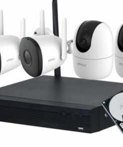 Trọn Bộ kit 4 Camera IMOU Wifi Không Dây xoay 360 và ngoài trời