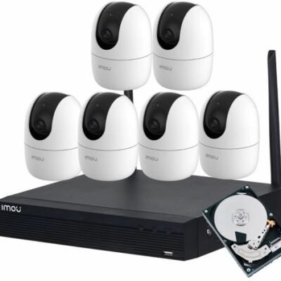 Trọn Bộ kit 6 Camera IMOU Wifi Không Dây Trong Nhà xoay 360