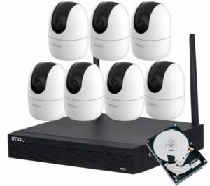 Trọn Bộ kit 7 Camera IMOU Wifi Không Dây Trong Nhà xoay 360