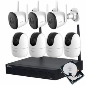 Trọn Bộ kit 7 Camera IMOU Wifi Không Dây xoay 360 và ngoài trời