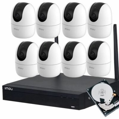 Trọn Bộ kit 8 Camera IMOU Wifi Không Dây Trong Nhà xoay 360