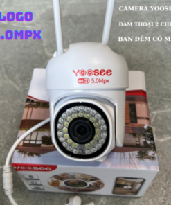 Camera Wifi 5.0mp Yoosee ip wifi PTZ 36 LED Có Màu
