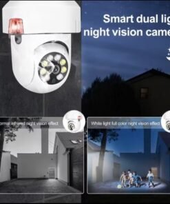 Camera Wifi 2.0mp Yoosee ip wifi Ys08BK Bóng Đèn Báo Khói
