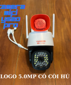 Camera Wifi 5.0mp Yoosee ip wifi YS-20-Pro Còi Hú Có Màu