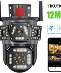 Camera Wifi 8mp Yoosee ip wifi PTZ-HFYX24-3 Mắt-4 Mắt Kép