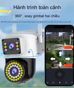 Camera Wifi 5mp yoosee YS2in1 ( Q42D ) 2 Mắt