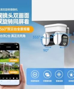 Camera Wifi Yoosee ip wifi 6Mp Song Sinh IQ2- 2 Mắt Xoay Độc Lập- App : icam365