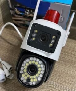 Camera 6mp Yoosee Ip Wifi Q44BD Có Màu-2 Mắt Khung Hình Camera Ip Wifi Yoosee Tầm Nhìn Xa 30 -50m