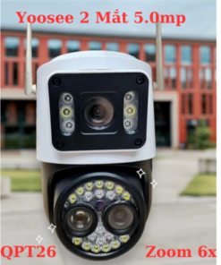Camera  5mp Yoosee ip wifi QPT26-2 Mắt Khung Hình-Zoom 6x Camera ip wifi yoosee tầm Nhìn xa 30 -50mcamera yoosee 3 râu hd-720p,
camera yoosee 3.0mpx 1080p,
Cài đặt Yoosee,
camera yoosee: cách sử dụng,
Camera Yoosee kết nối được máy điện thoại,
camera yoosee 4 râu 5.0mpx full hd 1080p,
Camera Yoosee ngoài trời,
Phần mềm camera Yoosee,shop camera,
human detection,
camera nhìn xa 100m,
camera 4 chiều,
camera đa chiều,
camera kbvision có âm thanh,