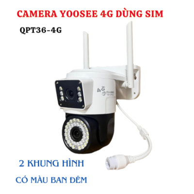 Camera Dùng Sim 4G Yoosee ip wifi 4G QPT36-4G 2 Mắt Có Màu Camera ip wifi yoosee tầm Nhìn xa 30 -50mcamera yoosee 3 râu hd-720p,
camera yoosee 3.0mpx 1080p,
Cài đặt Yoosee,
camera yoosee: cách sử dụng,
Camera Yoosee kết nối được máy điện thoại,
camera yoosee 4 râu 5.0mpx full hd 1080p,
Camera Yoosee ngoài trời,
Phần mềm camera Yoosee,shop camera,
human detection,
camera nhìn xa 100m,
camera 4 chiều,
camera đa chiều,
camera kbvision có âm thanh,
