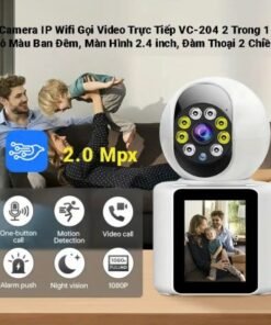 Camera  Gọi Video VC-204 ( 8 Led ) 2 Khung Hình Camera ip wifi yoosee tầm Nhìn xa 30 -50mcamera yoosee 3 râu hd-720p,
camera yoosee 3.0mpx 1080p,
Cài đặt Yoosee,
camera yoosee: cách sử dụng,
Camera Yoosee kết nối được máy điện thoại,
camera yoosee 4 râu 5.0mpx full hd 1080p,
Camera Yoosee ngoài trời,
Phần mềm camera Yoosee,shop camera,
human detection,
camera nhìn xa 100m,
camera 4 chiều,
camera đa chiều,
camera kbvision có âm thanh,
