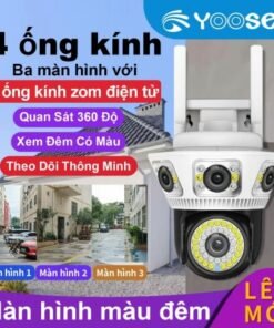 Camera  Yoosee ip wifi 12mp Q54D Ngoài Trời 3 Mắt Camera ip wifi yoosee tầm Nhìn xa 30 -50mcamera yoosee 3 râu hd-720p,
camera yoosee 3.0mpx 1080p,
Cài đặt Yoosee,
camera yoosee: cách sử dụng,
Camera Yoosee kết nối được máy điện thoại,
camera yoosee 4 râu 5.0mpx full hd 1080p,
Camera Yoosee ngoài trời,
Phần mềm camera Yoosee,shop camera,
human detection,
camera nhìn xa 100m,
camera 4 chiều,
camera đa chiều,
camera kbvision có âm thanh,