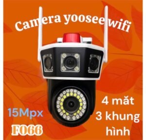 Camera  Yoosee ip wifi F066 (4 Mắt ) 3 Khung Hình Camera ip wifi yoosee tầm Nhìn xa 30 -50mcamera yoosee 3 râu hd-720p,
camera yoosee 3.0mpx 1080p,
Cài đặt Yoosee,
camera yoosee: cách sử dụng,
Camera Yoosee kết nối được máy điện thoại,
camera yoosee 4 râu 5.0mpx full hd 1080p,
Camera Yoosee ngoài trời,
Phần mềm camera Yoosee,shop camera,
human detection,
camera nhìn xa 100m,
camera 4 chiều,
camera đa chiều,
camera kbvision có âm thanh,