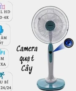 Giá Camera Ngụy Trang Quạt Điện Cây Có Điều Khiển bí mật
