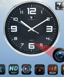 Camera Ngụy Trang đồng Hồ Treo Tường Bí Mật