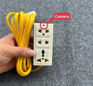 Giá Camera ngụy trang ổ cắm điện 3 trấu dây 5m bí mật