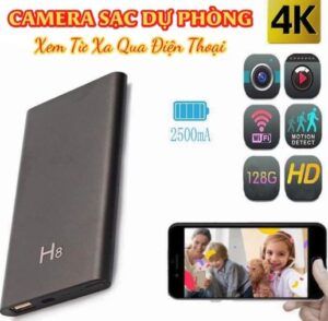 Giá Camera ngụy trang sạc dự phòng H8 bí mật