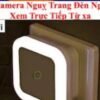 Giá Camera ngụy trang bóng đèn ngủ vuông nhỏ bí mật