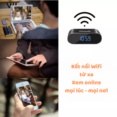 Gia camera mini an ninh Dong Ho De Ban T12 bảo mật 2