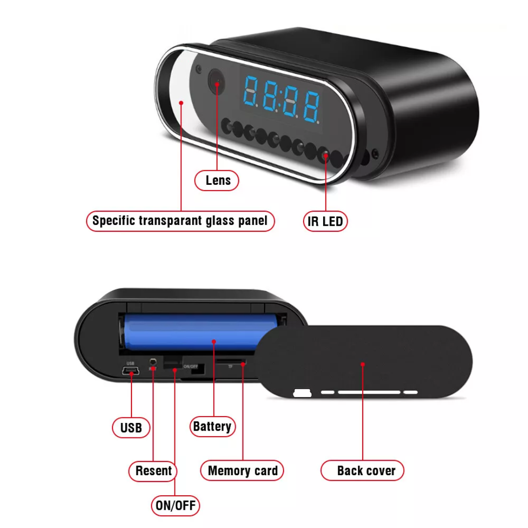 Gia Camera Nguy Trang Dong Ho De Ban T12 Bi Mat 8