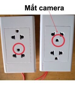 Giá Camera Ngụy Trang ổ Cắm điện 2 ổ 3 Chấu Bí Mật