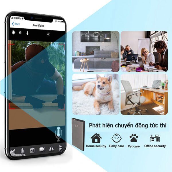 Gia camera mini an ninh Sac Du Phong H8 bảo mật 2