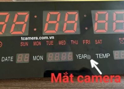 Giá Camera sim 4G Ngụy Trang Bảng đồng hồ LED bí mật