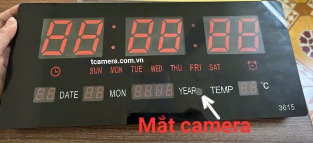 Giá Camera sim 4G Ngụy Trang Bảng đồng hồ LED bí mật