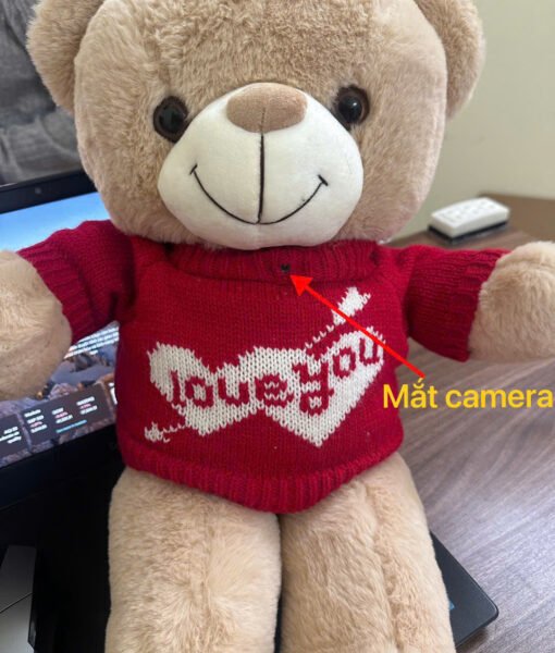 camera mini an ninh Wifi Gấu Bông