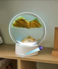 Giá camera mini an ninh đèn ngủ led 3D Cát chảy bảo mật