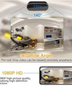 Giá camera mini an ninh đồng hồ để bàn T12 bảo mật