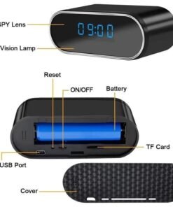 Giá camera mini an ninh đồng hồ để bàn T12 bảo mật